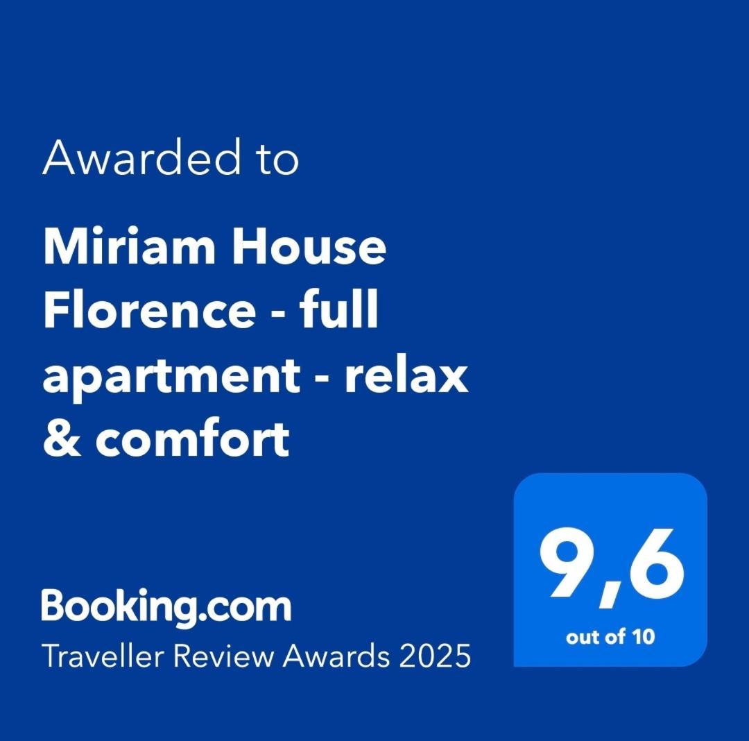 Miriam House Florence - Full Apartment - Relax & Comfort Екстериор снимка